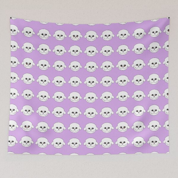 Item preview, Bichon Frise Pattern Transparent designed and sold by OliRoseArt.