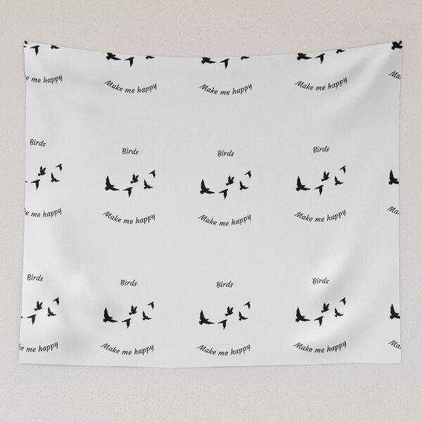 Item preview, Happy Place: Birds T-Shirt - Avian Joy Top designed and sold by Man-Desing.