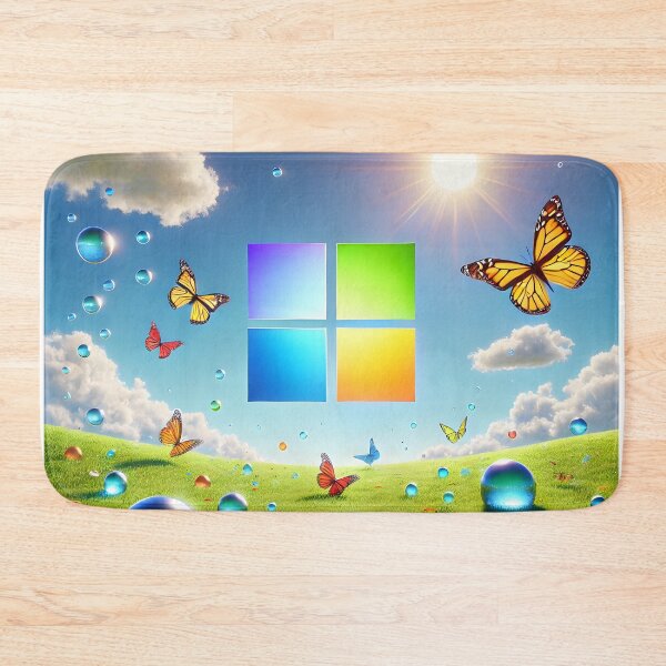 Item preview, Frutiger Aero Windows Bubble Liminal Space Wallpaper Poster designed and sold by gustavotiano.