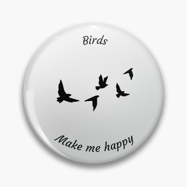 Item preview, Happy Place: Birds T-Shirt - Avian Joy Top designed and sold by Man-Desing.