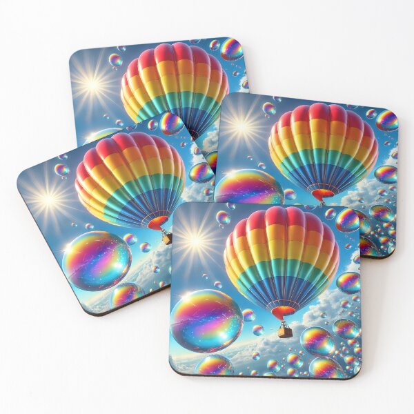 Item preview, Frutiger Aero Air Balloon Bubbles designed and sold by gustavotiano.