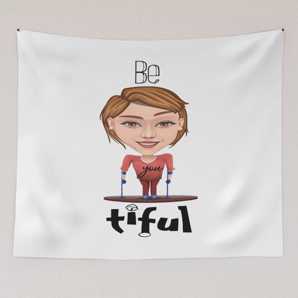 Item preview, Be You Tiful - Spina Bifida  designed and sold by Ms-Bees-Tees.