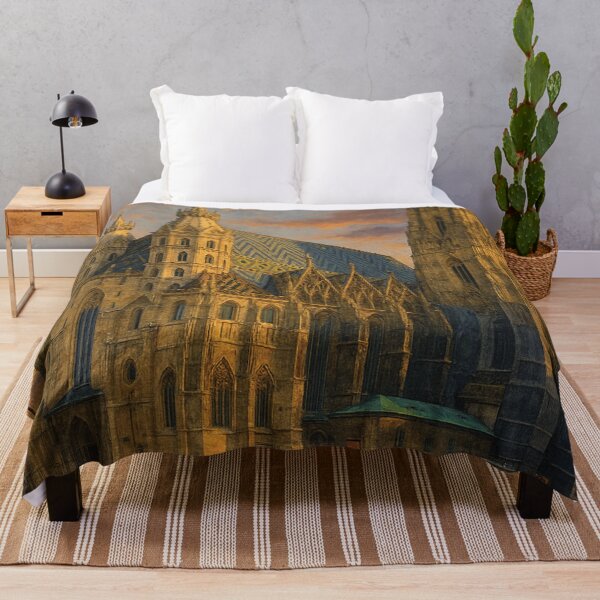Item preview, Sunset Over St. Stephen’s Cathedral – Vienna, Austria designed and sold by Era-of-Traveler.
