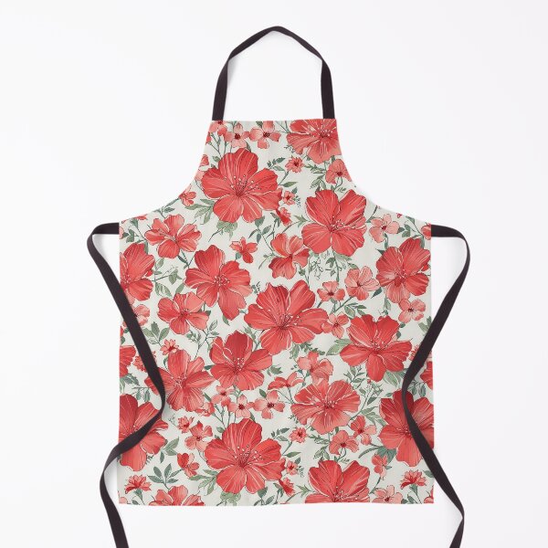 Item preview, Elegant Red Blooming Flowers designed and sold by CoolPixels.