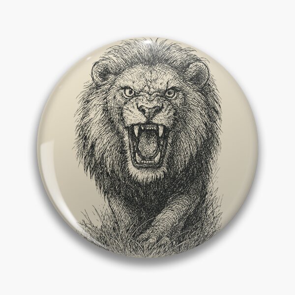 Item preview, Lion Animal Roaring designed and sold by MO DESIGNS.