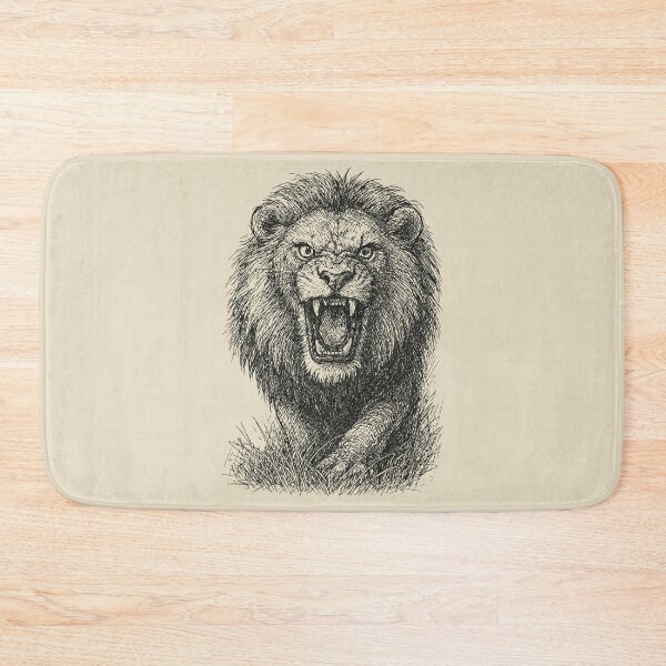 Item preview, Lion Animal Roaring designed and sold by MO DESIGNS.