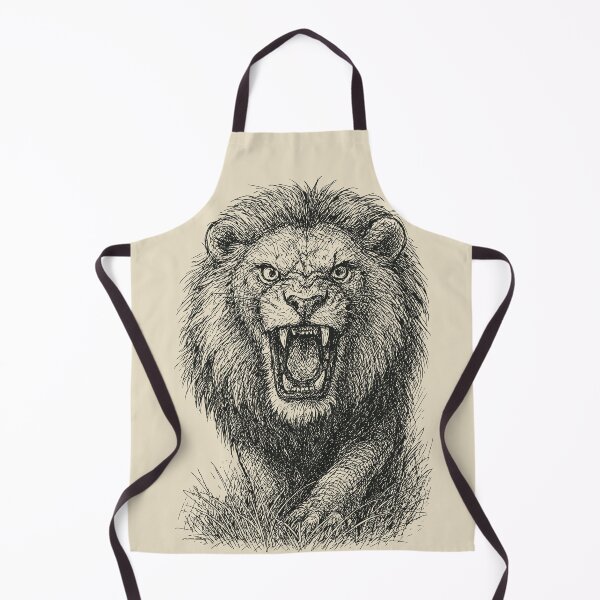 Item preview, Lion Animal Roaring designed and sold by MO DESIGNS.