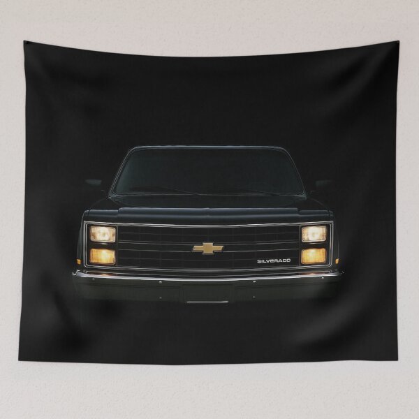 Item preview, 1987 Chevy Silverado Classic Front End Night Glow designed and sold by TheArtOfCar.