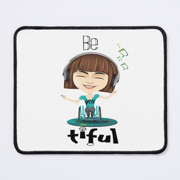 Item preview, Be You Tiful - Wheelchair Awareness designed and sold by Ms-Bees-Tees.