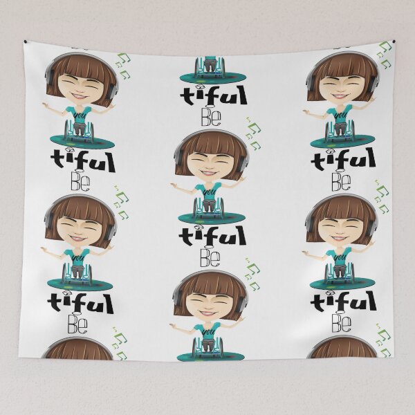 Item preview, Be You Tiful  - Wheelchair Awareness  designed and sold by Ms-Bees-Tees.