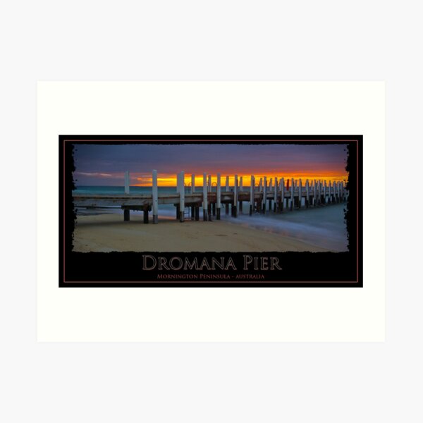 Dromana Pier Art Print