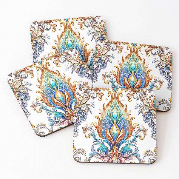 Item preview, Ornate Jewel Flourish designed and sold by OvidiumArt.