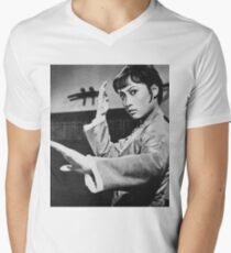 Angela Mao Men's V-Neck T-Shirt