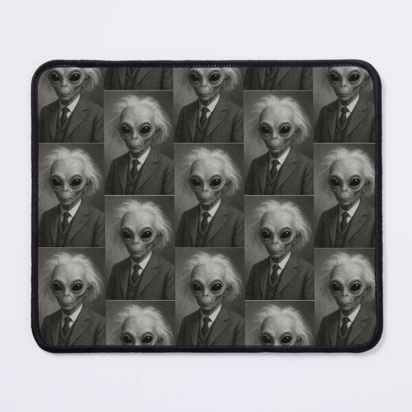 Item preview, Albert Einstein designed and sold by GreyAlienPortraits.
