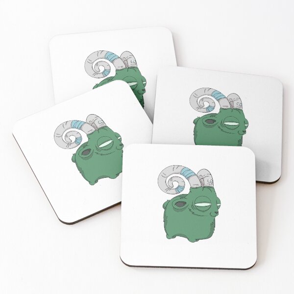 Item preview, Green goat designed and sold by DeaverFeverArtDeli.