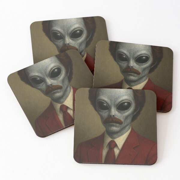 Item preview, Ron Burgundy designed and sold by GreyAlienPortraits.