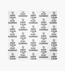 Keep calm and play Domino Scarf