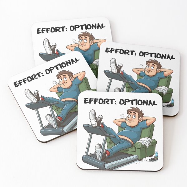 Item preview, Effort Optional English on Light Background designed and sold by A-Man-and-a-Cat.