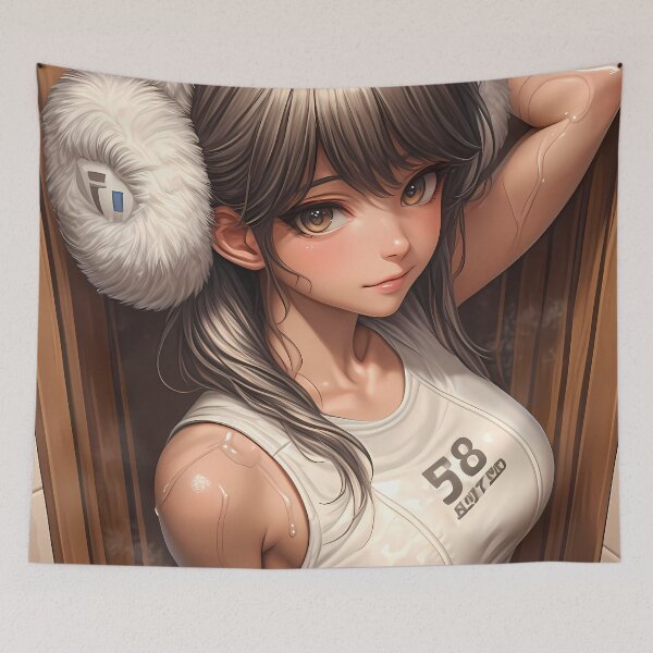 Item preview, Shimada Alice Girls und Panzer Warm Bath Glare Anime Girl Charm designed and sold by bolleykoldl.