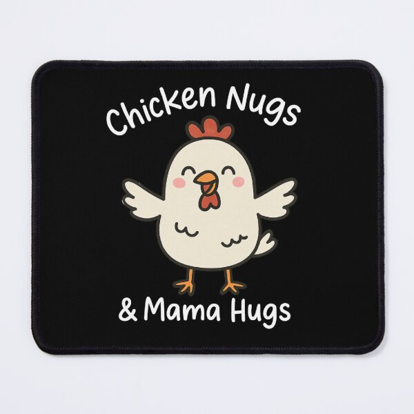 Item preview, Chicken Mama Funny Cute Chicken Nugs And Mama Hugs Doodle designed and sold by Mustapha ALAHAYANE.