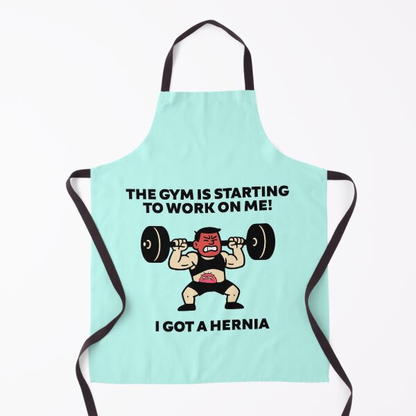Item preview, THE GYM IS STARTING TO WORK ON ME! I GOT A HERNIA designed and sold by Yumir.