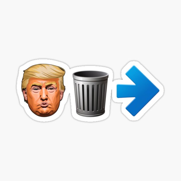 Item preview, DUMP TRUMP [emoji] designed and sold by TeeRificTees.