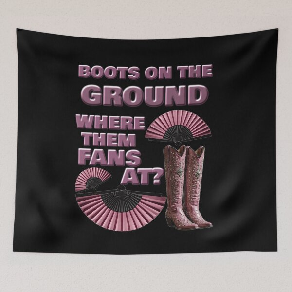 Item preview, Boots on the ground (pink) designed and sold by Flavaprints4u.