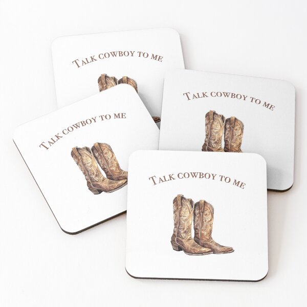 Item preview, Talk Cowboy to Me – Flirty Western Boot Attitude designed and sold by KatelynMitalski.