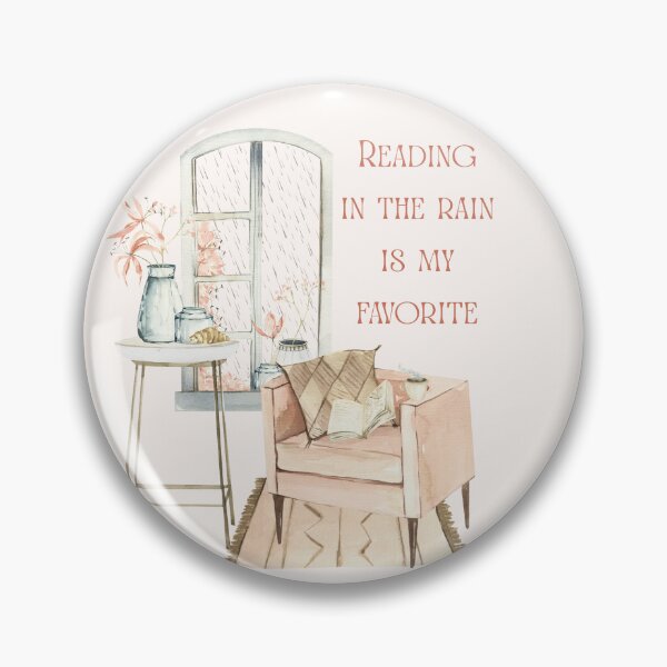Item preview, Reading in the Rain is My Favorite designed and sold by StuffWeMade.