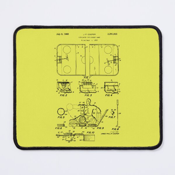 Item preview, Simulated Ice Hockey Game, issued to James Philip Cooper on July 9, 1968. designed and sold by PatentCulture.