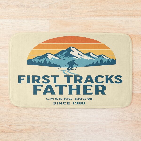 Item preview, First Tracks Father: The Ultimate Ski Dad Father’s Day  designed and sold by Rajasekar.