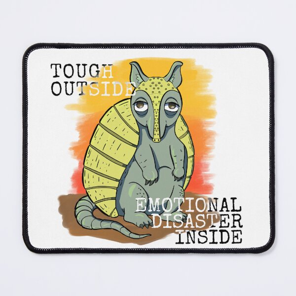 Item preview, Emotional Disaster Armadillo designed and sold by Batmantis275.