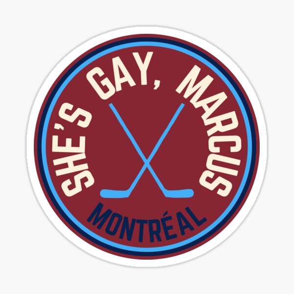 Item preview, PWHL Montreal Marcus Circle designed and sold by Nervous-Goose.
