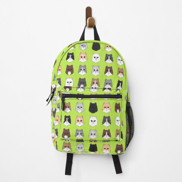 Item preview, Pomeranian Dog Pattern Lime Background designed and sold by OliRoseArt.