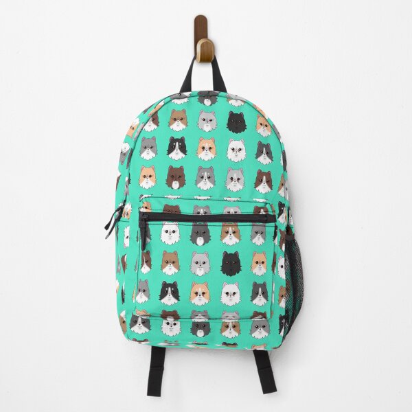 Item preview, Pomeranian Dog Pattern Teal Background designed and sold by OliRoseArt.