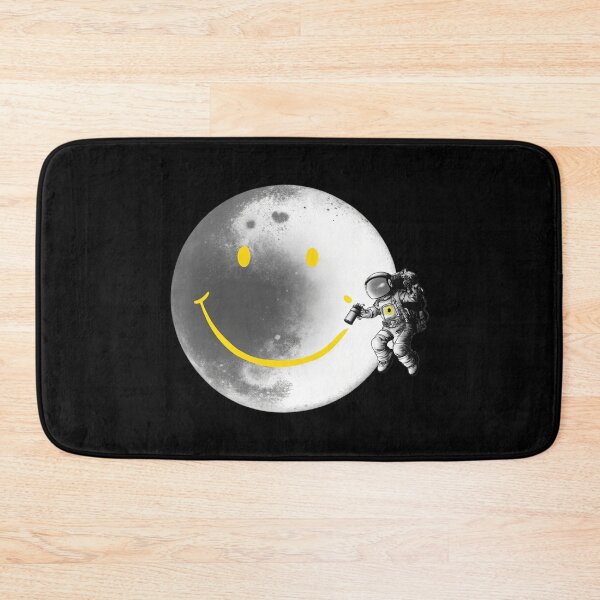 Item preview, Make a Smile Astronaut Painting – Space Art Street Style Positive Vibes designed and sold by Har-vee.