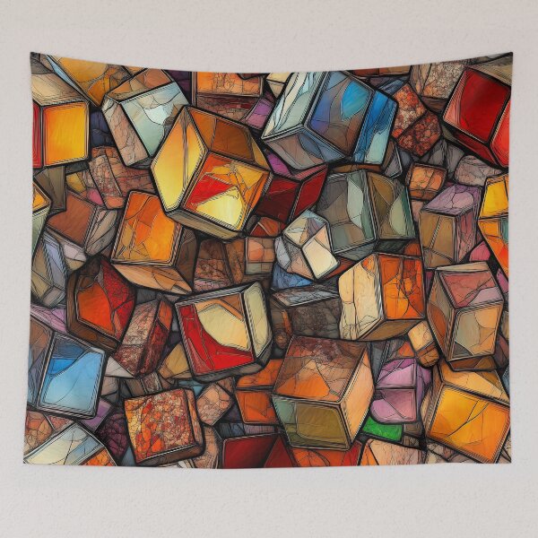 Item preview, Abstract Cubes designed and sold by JPugliese.