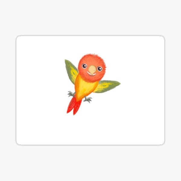 Item preview, Pecky the Parrot designed and sold by John Cavanagh Publishing.