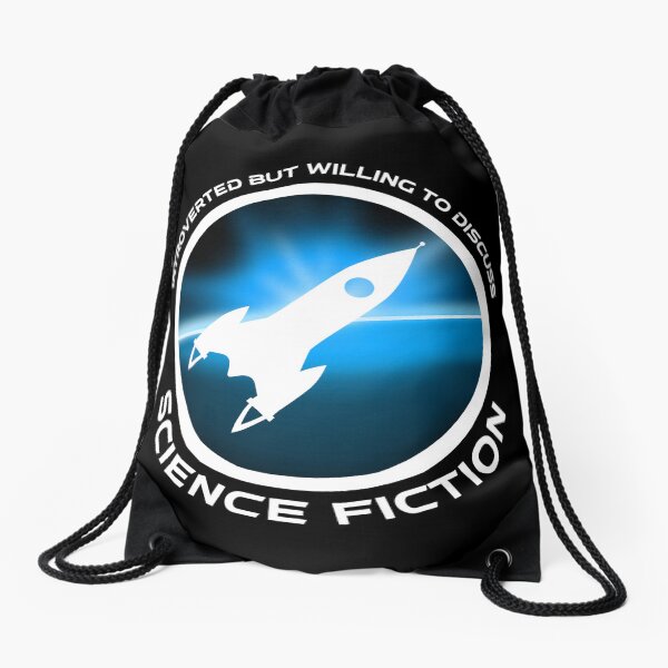Item preview, Introverted But Willing To Discuss Science Fiction designed and sold by Cat Lady Designs.