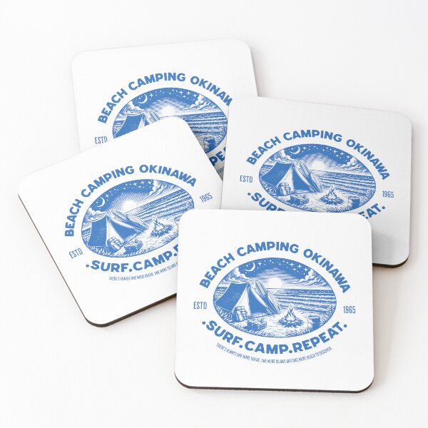 Item preview, Beach Camping Okinawa designed and sold by Okinawa by Design.