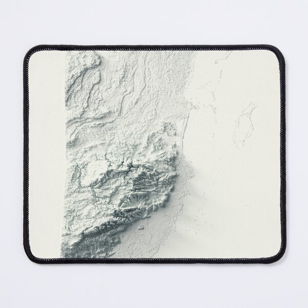 Item preview, Belize Shaded Relief 3D Map digitally-rendered designed and sold by ThinkAboutMaps.