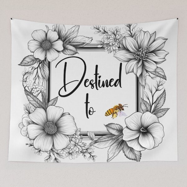 Item preview, Destined To Bee Floral Frame 1 designed and sold by AnTartstudios.