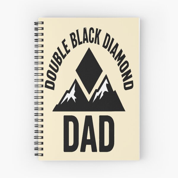 Item preview, Double Black Diamond Dad | Snow Skiing Lover | Father’s Day Gift  designed and sold by Rajasekar.