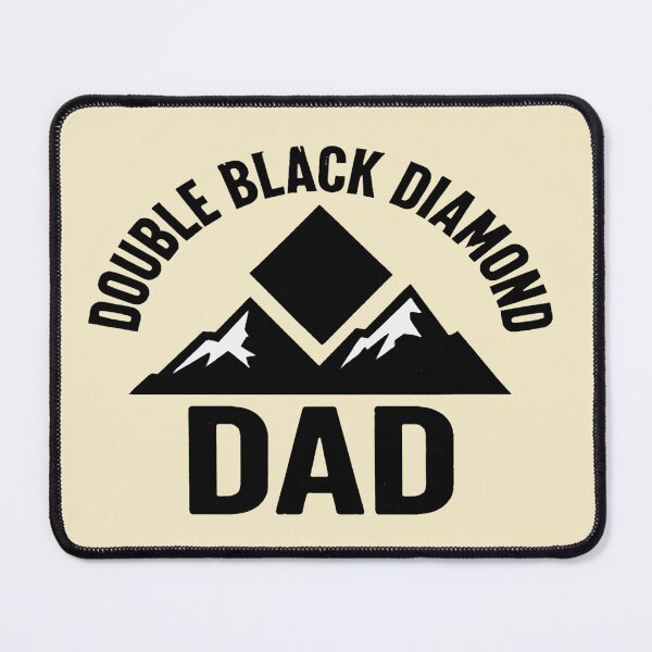 Item preview, Double Black Diamond Dad | Snow Skiing Lover | Father’s Day Gift  designed and sold by Rajasekar.