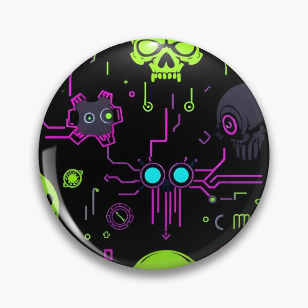 Item preview, Toxic Glitch Grid designed and sold by ZM0R.