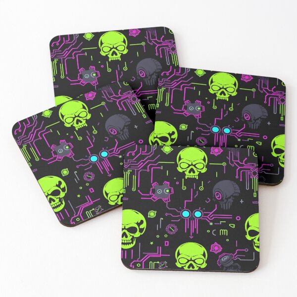 Item preview, Toxic Glitch Grid designed and sold by ZM0R.