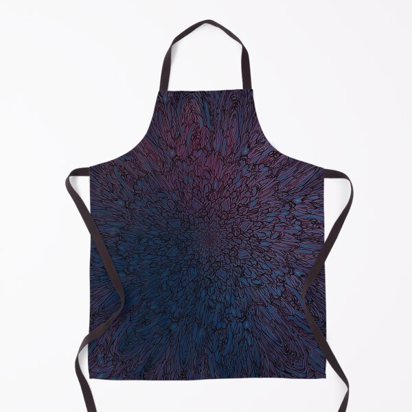 Item preview, Abstract Flower - Dark Blue/ Hot Pink designed and sold by VaraAnn.