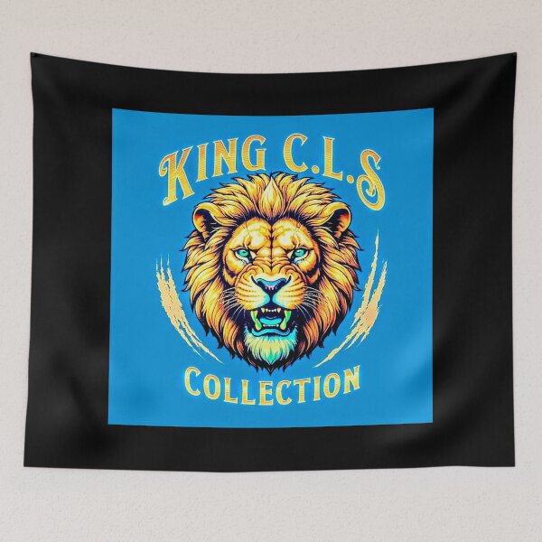 Item preview, King C.L.S Lion's Roar | Paradise Blue | Orange | Yellow  designed and sold by Kingcls.