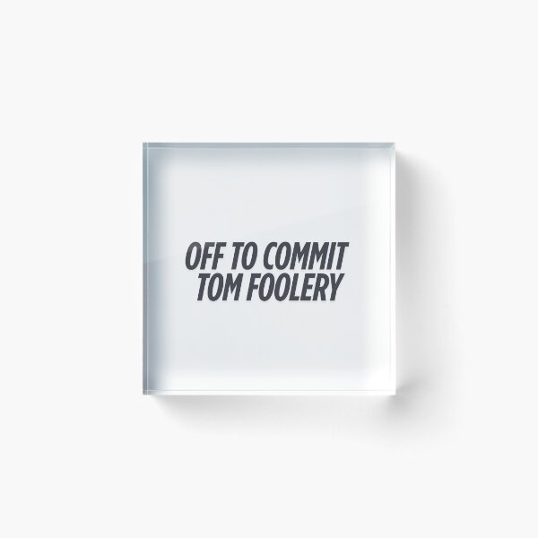 Item preview, Off To Commit Tom Foolery  designed and sold by CharmStudio.