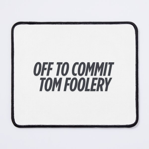 Item preview, Off To Commit Tom Foolery designed and sold by CharmStudio.